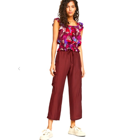 Scotch & Soda Silky Cargo Pants - Picture 1 of 6